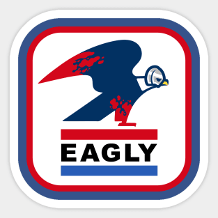 US Eagly Sticker